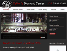 Tablet Screenshot of fellionsdiamondcenter.com